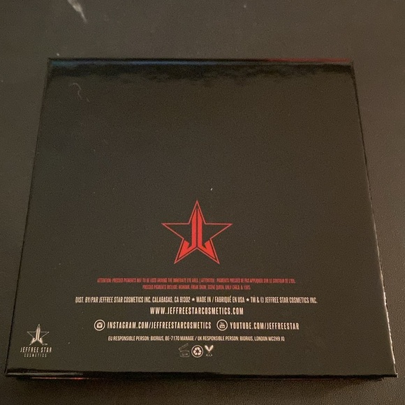 NWOB Jeffree Star Cosmetics Weirdo Mini Eyeshadow Palette - Picture 2 of 7